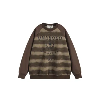 Splicing Raglan Sweatshirt
