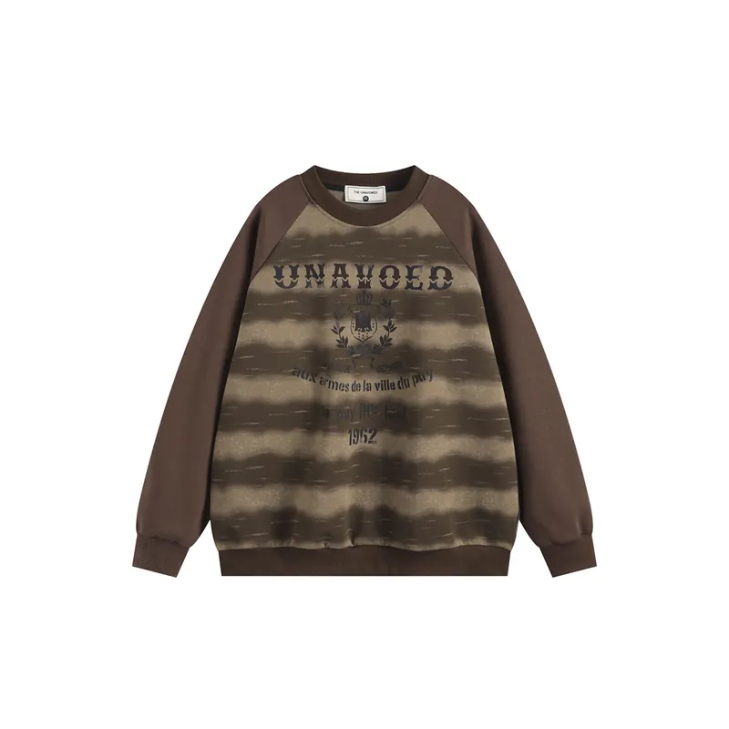 Splicing Raglan Sweatshirt-2