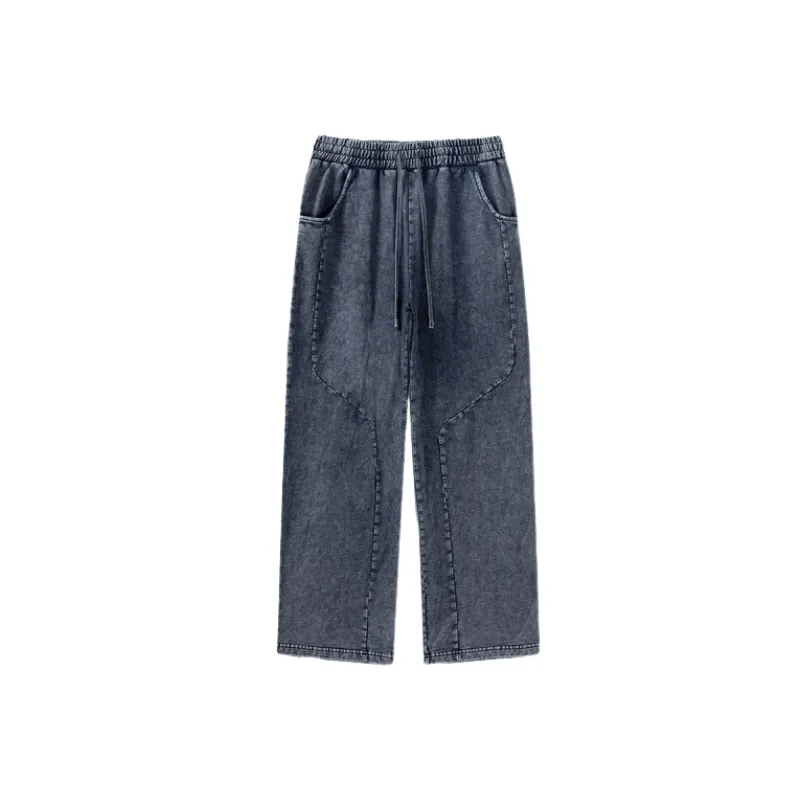 Sports Loose Cotton Casual Pants-0