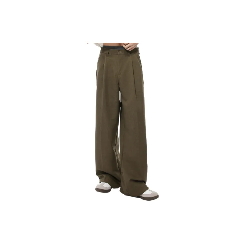 Fashionable Simple Polyester Suit Trousers-4