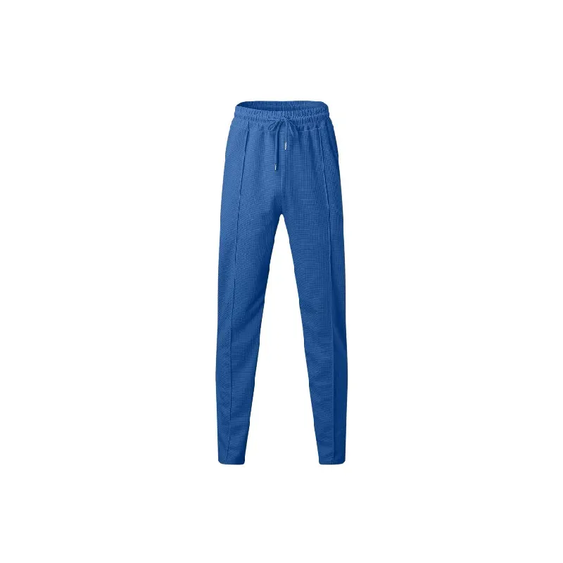 Sporty Simple Polyester Casual Pants-5