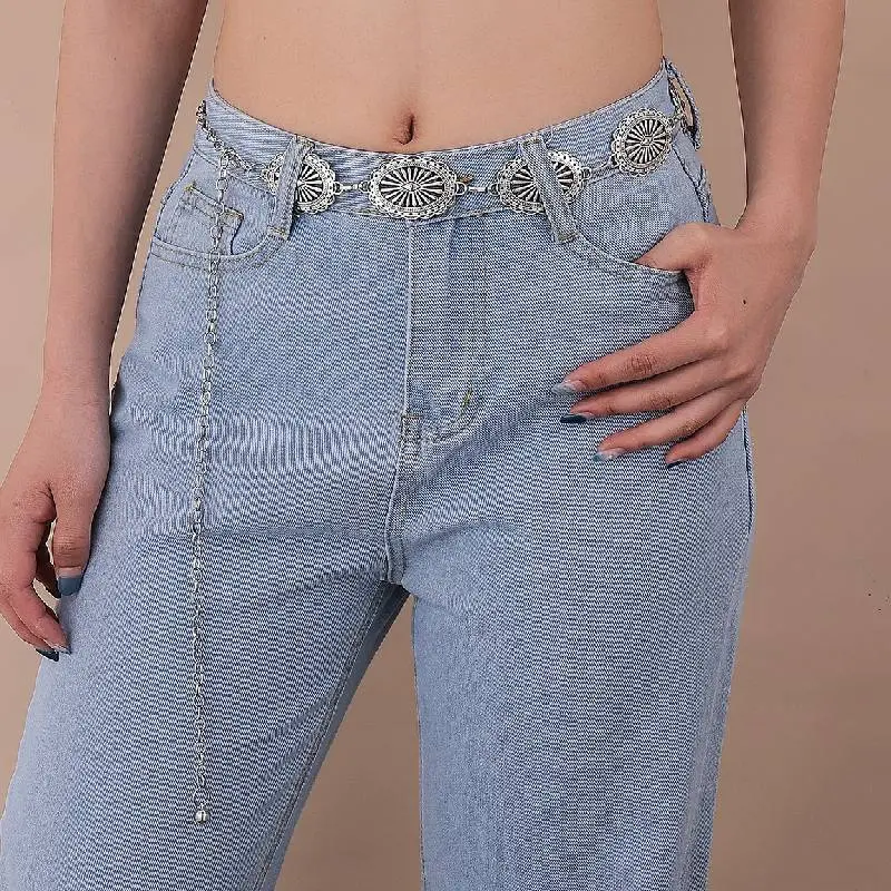 Simple Retro Waist Chain Women-2