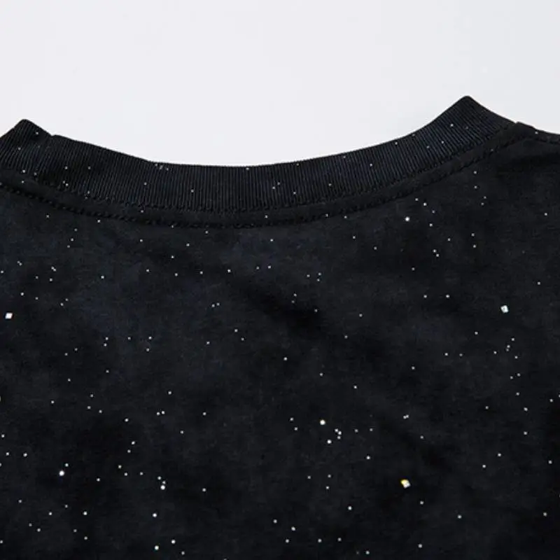 Simple Ripped Cotton T Shirt-6
