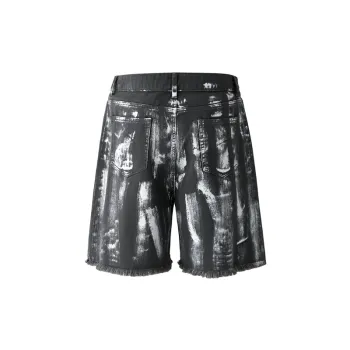 Hip Hop Trendy Graffiti Print Shorts