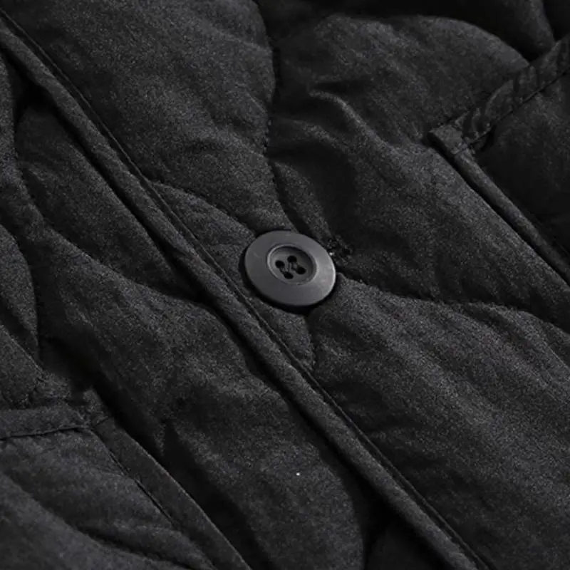 Fashionable Warming Quilted Jacket-5