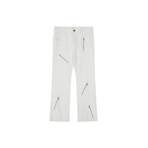Casual Trendy Multi Zipper Jeans