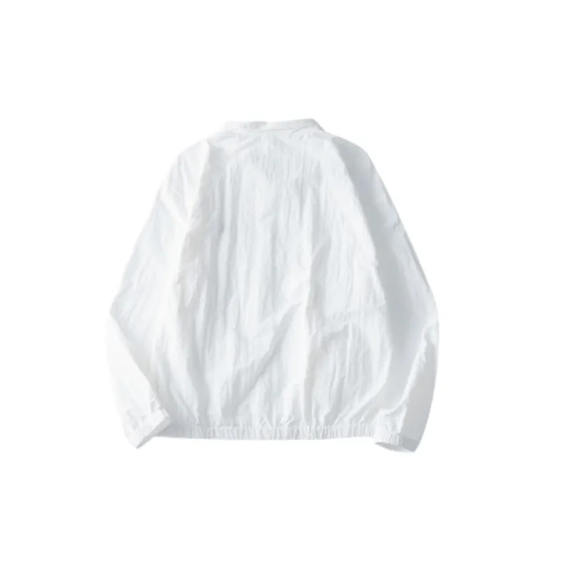 Casual Loose Nylon Jacket-5