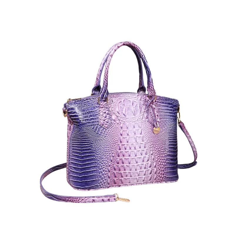 Retro Contrast Color Crossbody Bag-0