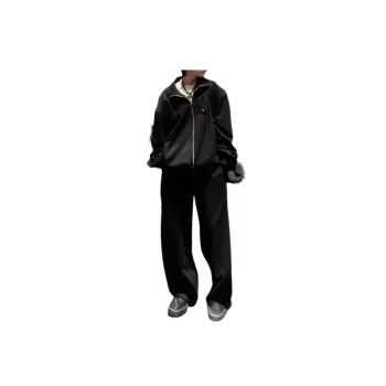 Sporty Casual Sweatshirt Set