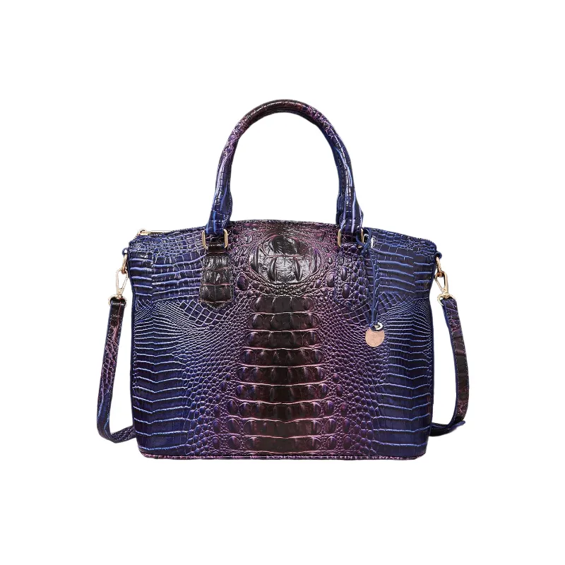 Retro Contrast Color Crossbody Bag-1
