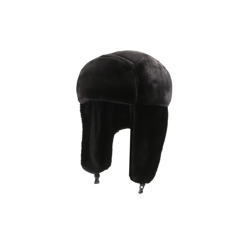 Simple Warming Red Army Cap-0