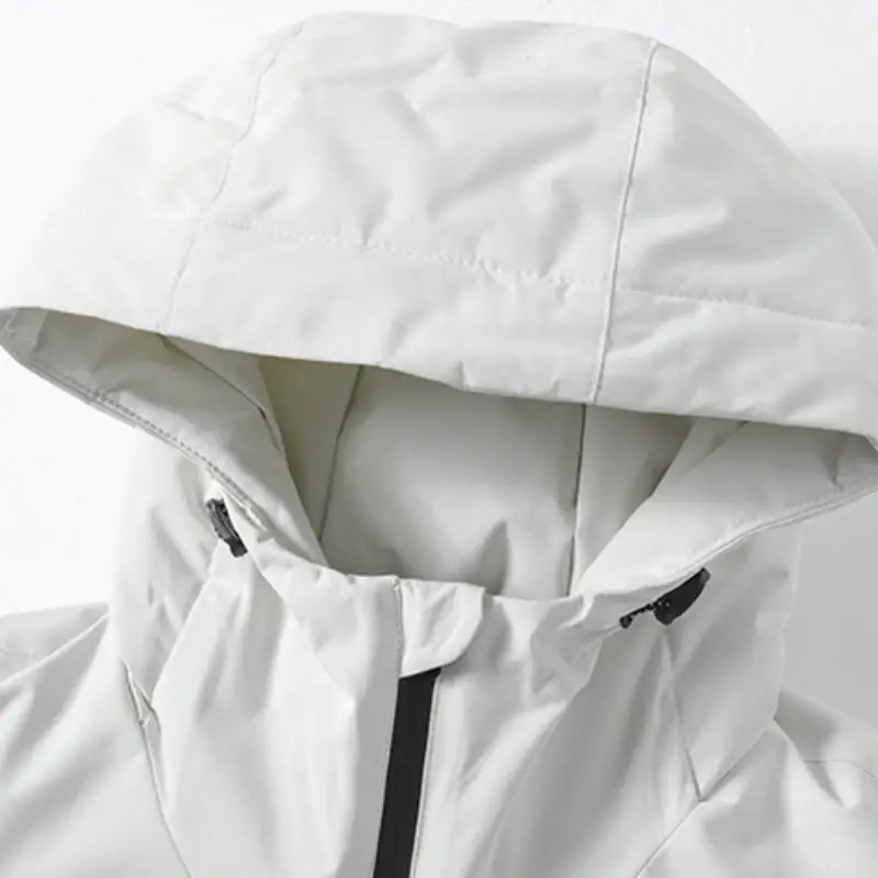 Fashionable Waterproof Warming Quilted Jacket-7