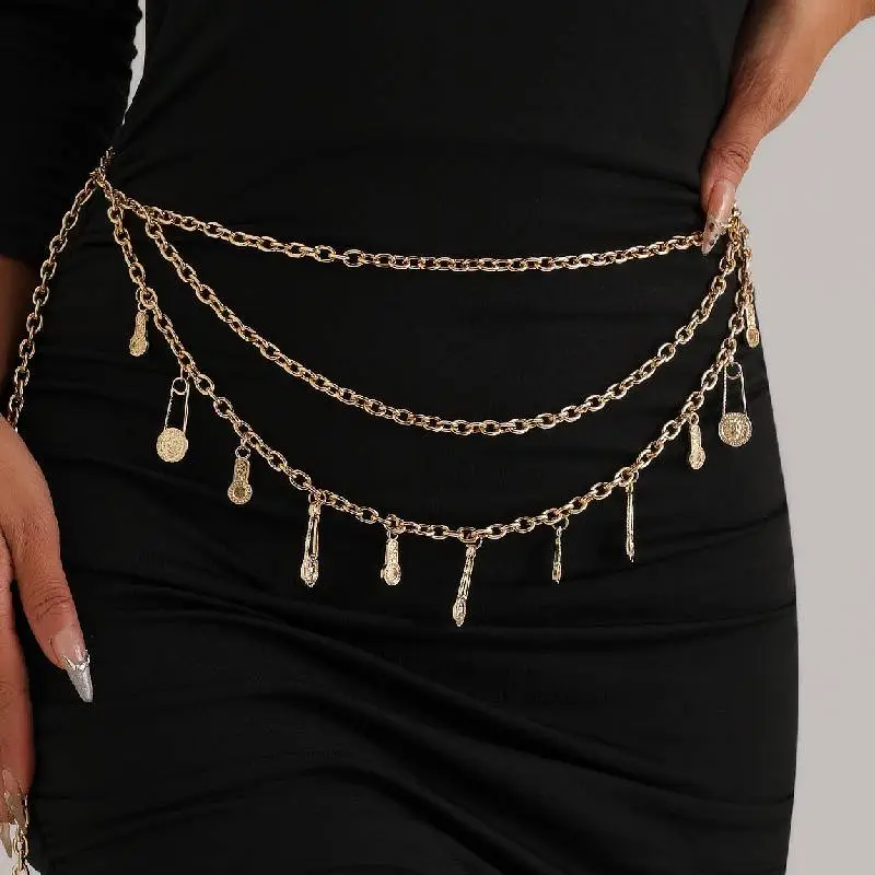 Fashionable Retro Waist Chain Women-1