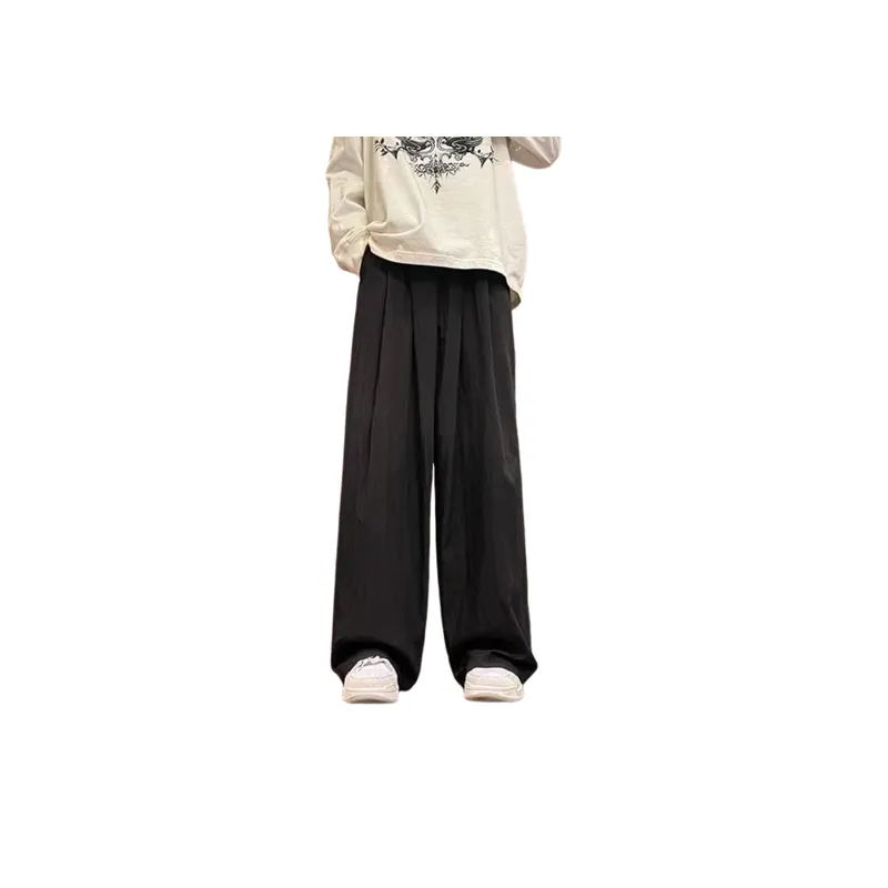 Wide legged Outer Wear Quick drying Casual Pants-0