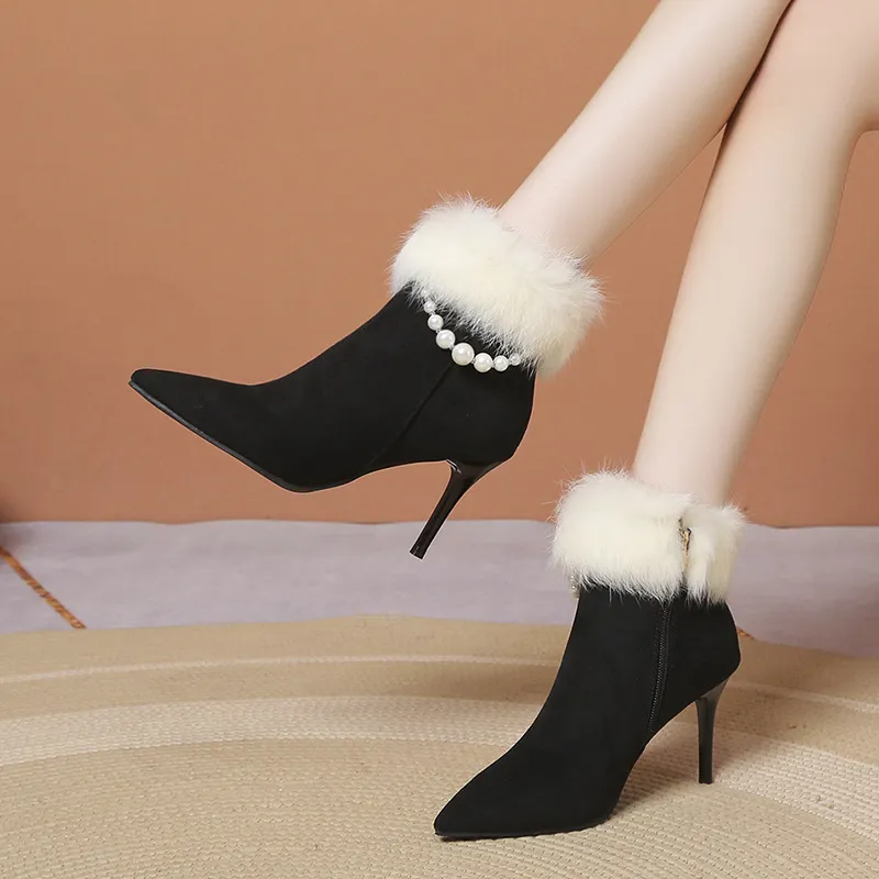 Elegant Fashionable Ankle Boots-1