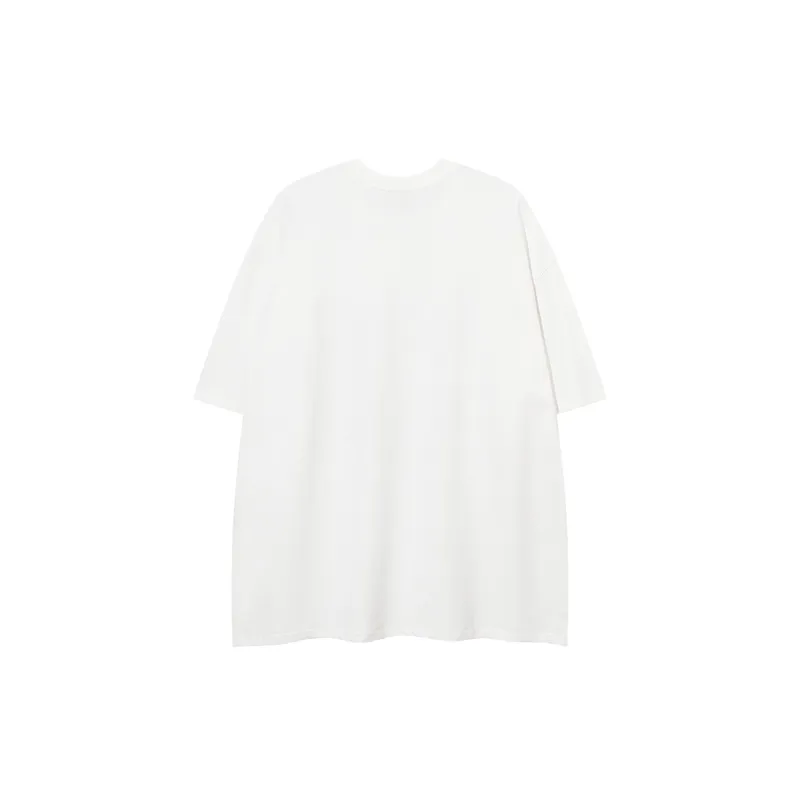 Casual Breathable 100% Cotton T Shirt-1