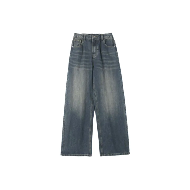 Straight Leg Loose Jeans-6