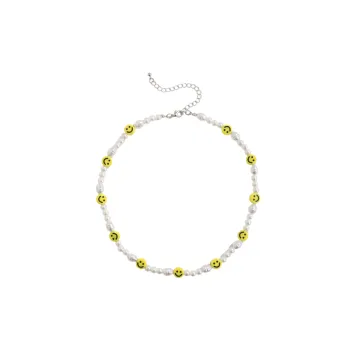 Irregular Pearl Chain Necklace