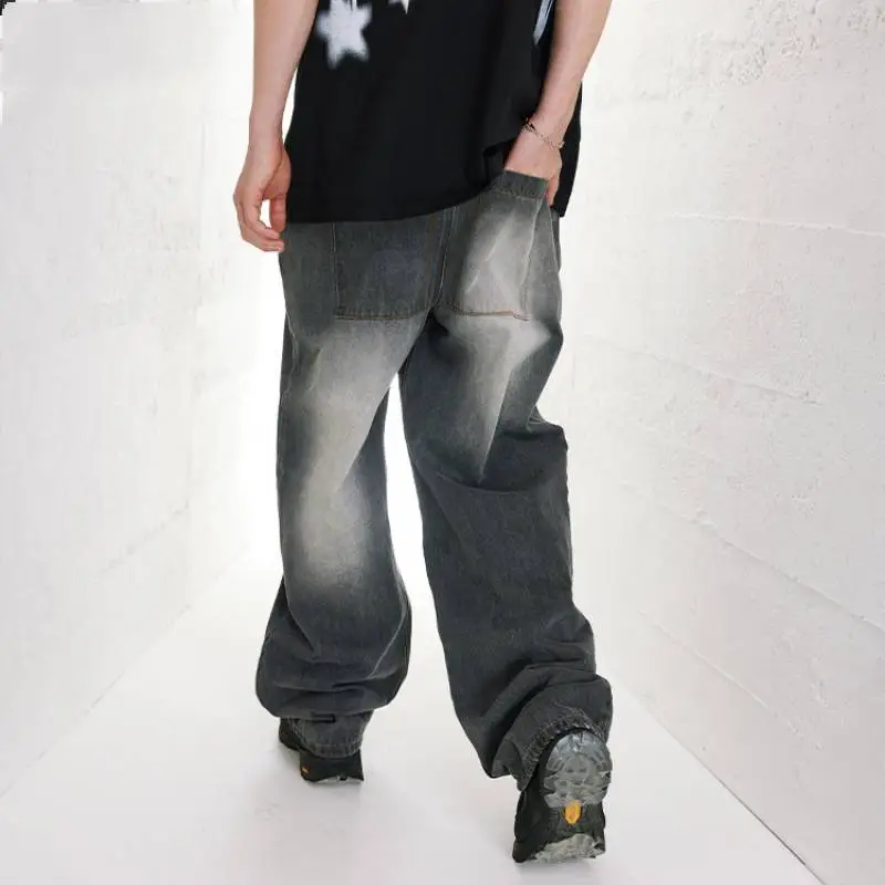 Retro Distress Jeans-3
