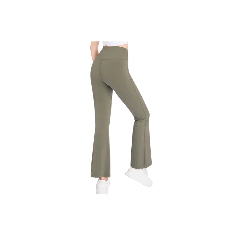 Sporty Breathable Nylon Leggings-5