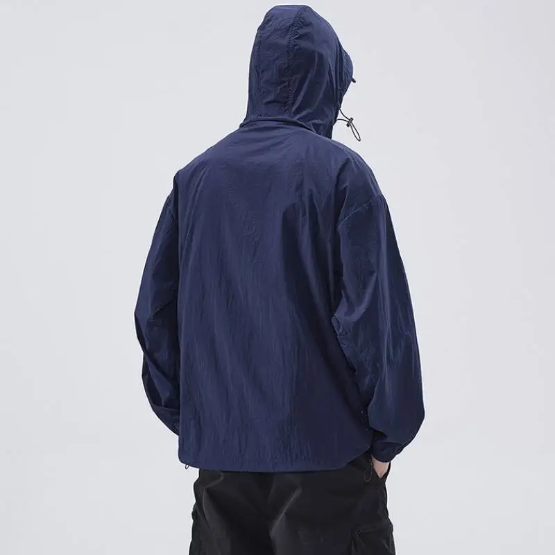 Fashionable Simple Nylon Outdoor Jacket-8