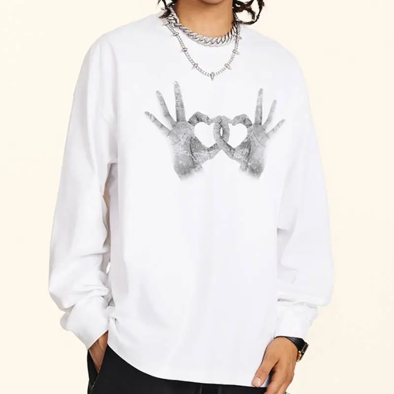Fashion Loose Cotton T Shirt-2