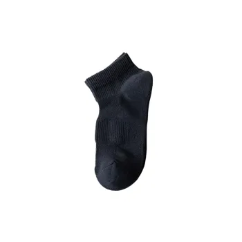 Fashionable Plain 100% Cotton Socks