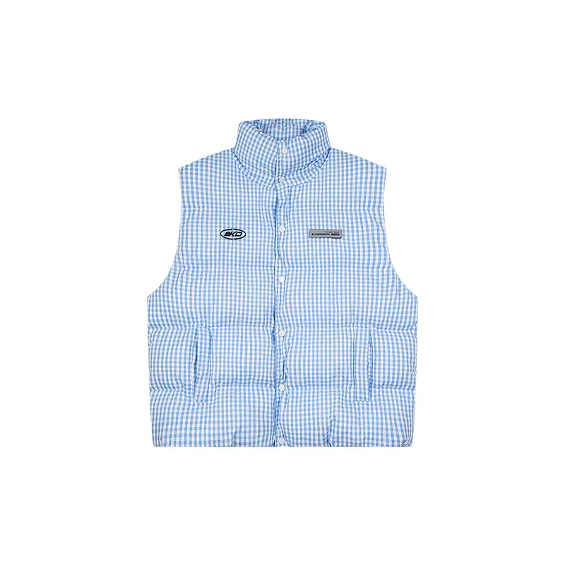 Retro Warming Blended Synthetic Fabrics Vest-6