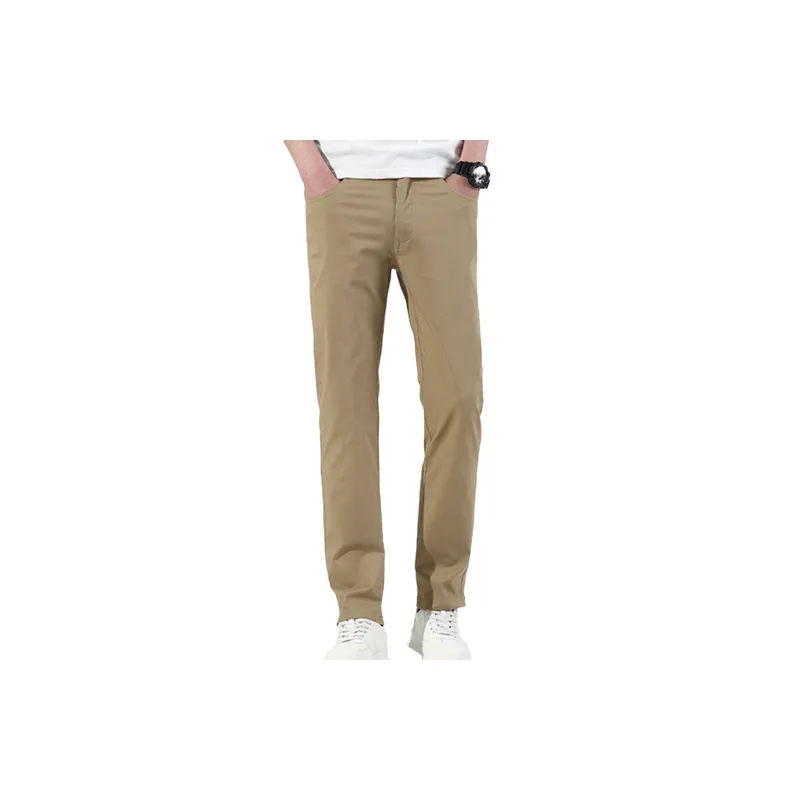Fashionable Breathable Cotton Casual Pants-2