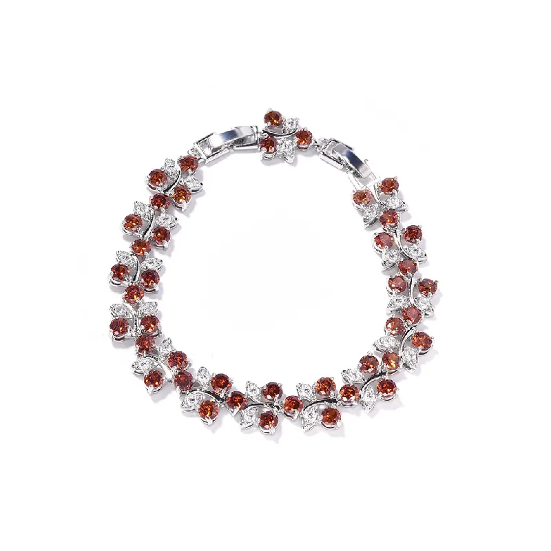 Rainbow Flower Bracelet