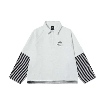 Retro Embroidered Cotton Blended Fabric T Shirt