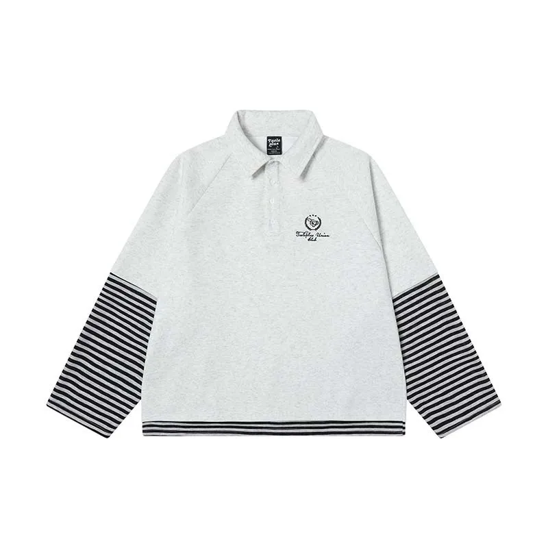 Retro Embroidered Cotton Blended Fabric T Shirt-2