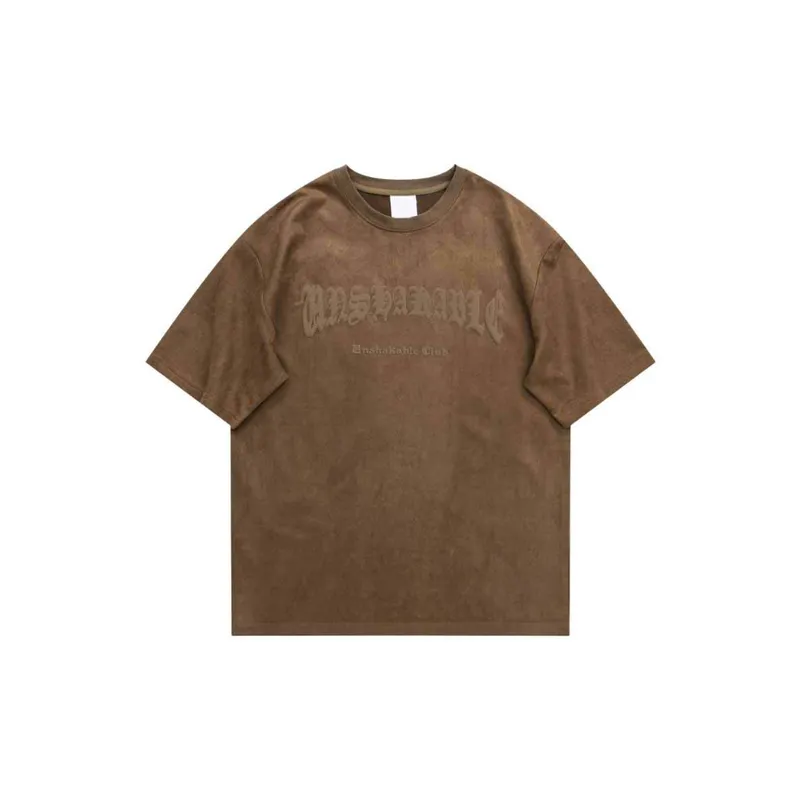 Design Retro Short sleeved T shirt-0