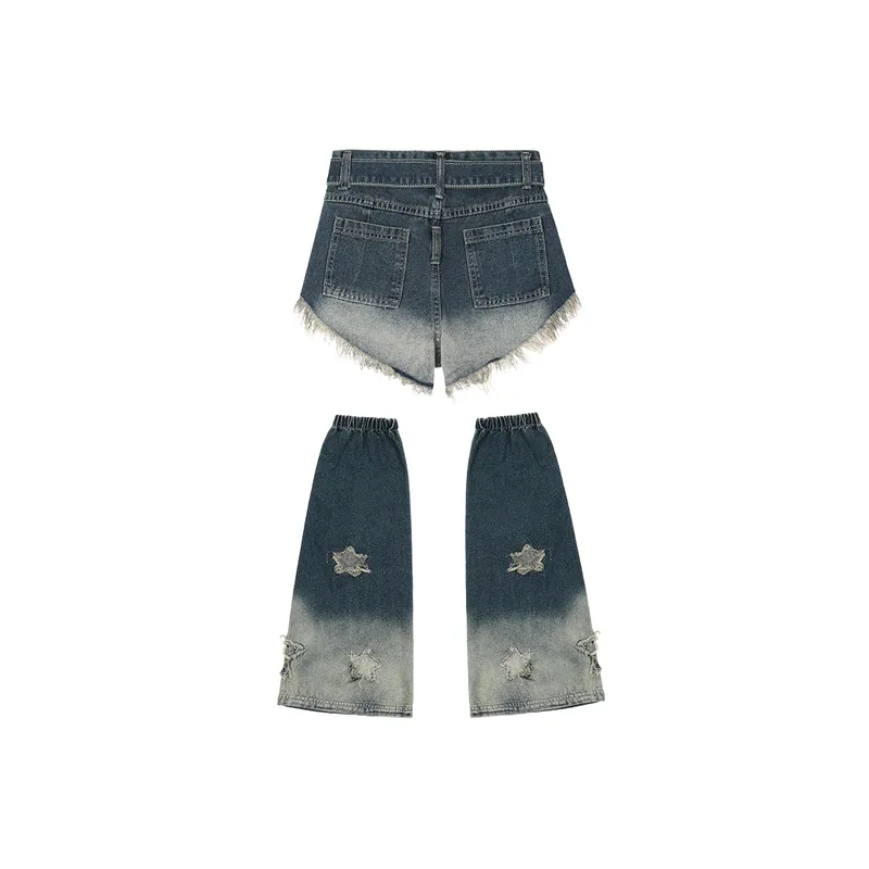 Street Distress Jeans Women-1