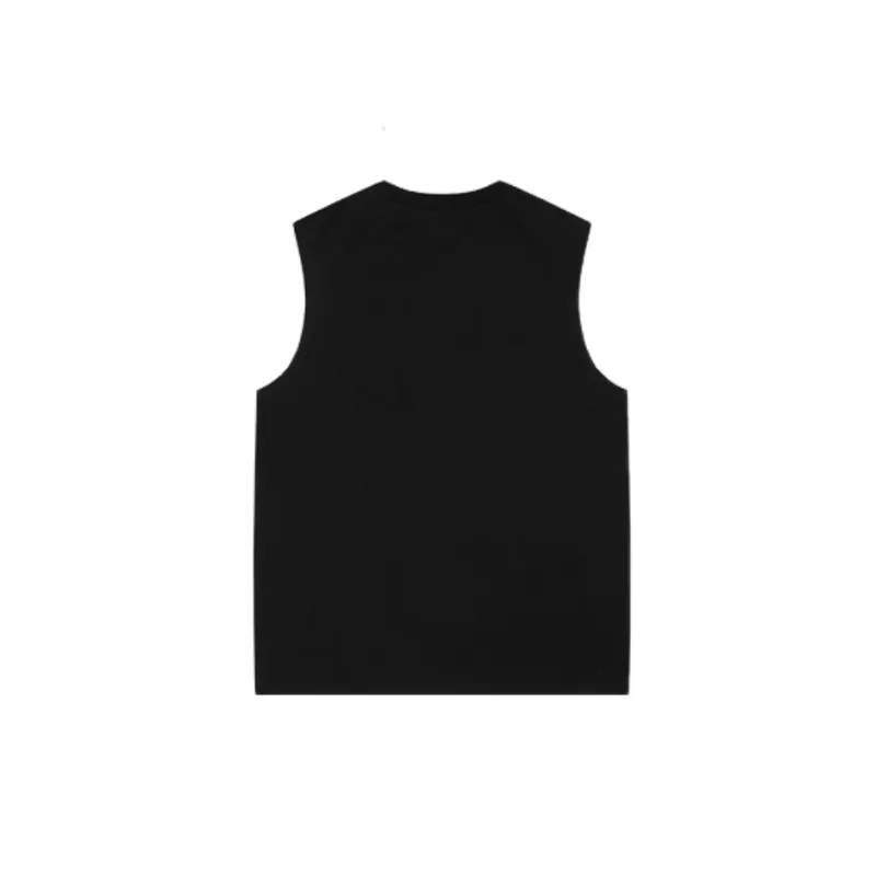 Casual Plain Cotton Vest-1