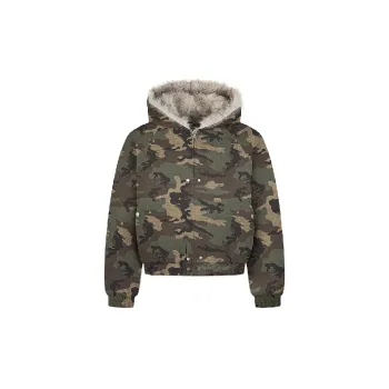 Simple Trendy Cotton Quilted Jacket