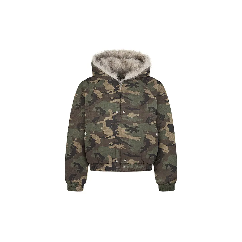 Simple Trendy Cotton Quilted Jacket-6