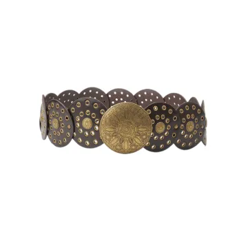 Fashionable Hollow Out Leather Belt Women