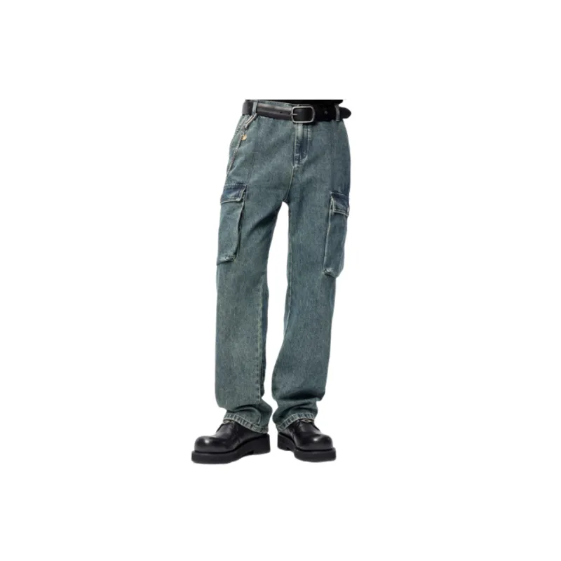 Retro Loose Modal Cargo Pants-0