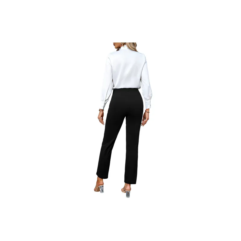 Fashionable Simple Suit Trousers-1