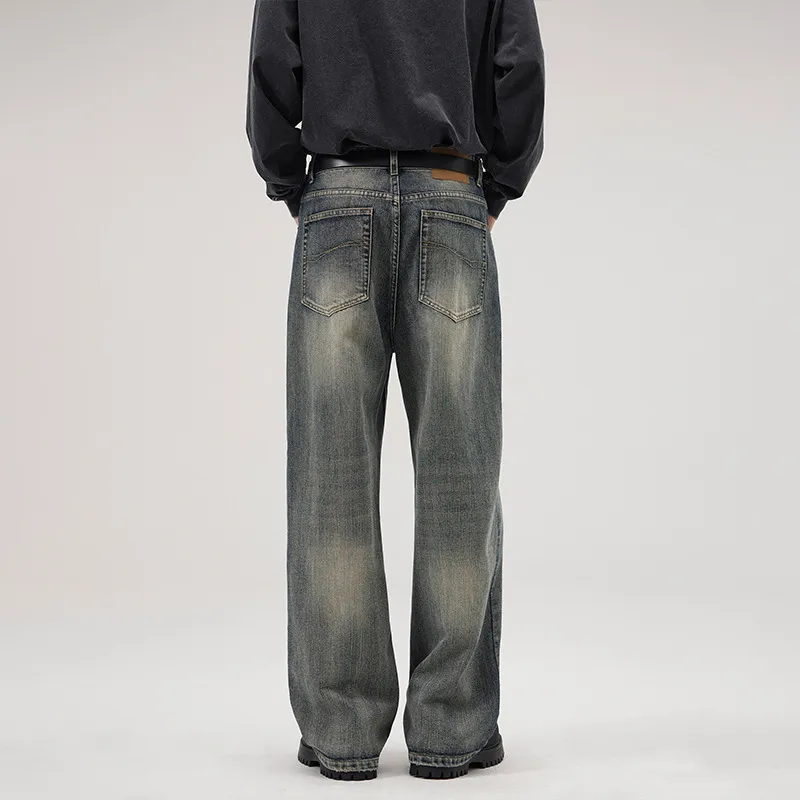 Retro Washed Jeans-3