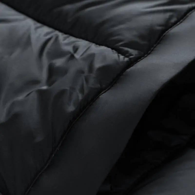 Basics Loose White Duck Down Jacket-2