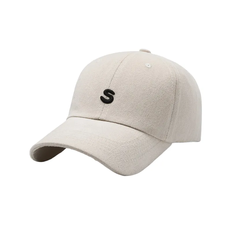 Simple Casual Peaked Cap-0