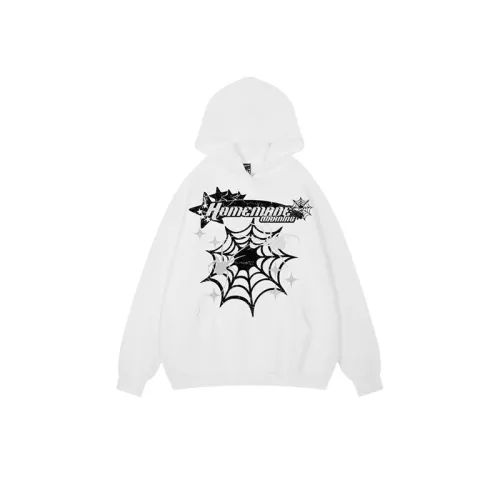 Spider Letter Print Hoodie