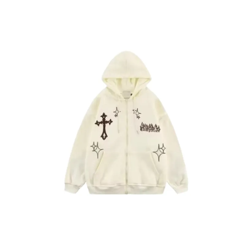 Fashion Embroidered Sports Sweatshirt-2