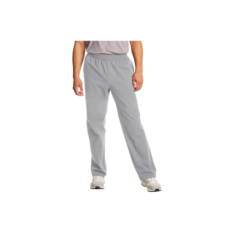 Sporty Plain Cotton Casual Pants Unisex-4