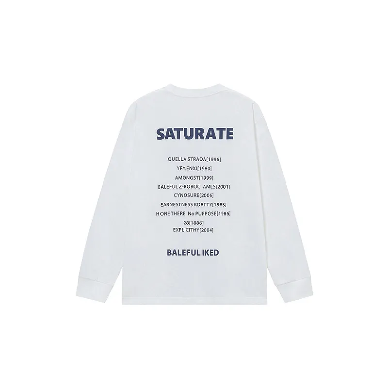 Fashionable Simple Loose T Shirt-7