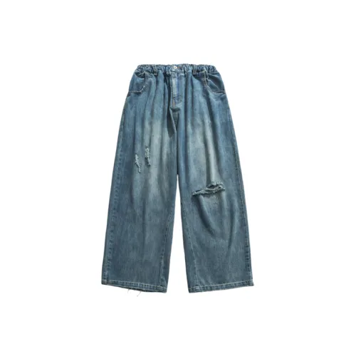 XINYINSU Jeans Unisex Dark Gray