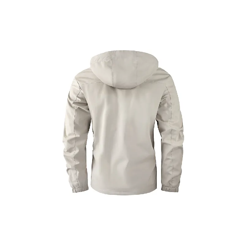 Casual Trendy Blended Synthetic Fabrics Jacket-2