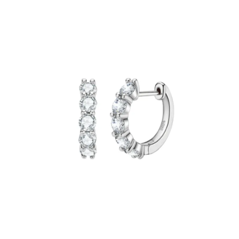 Simple Geometric Ear Stud Women-2